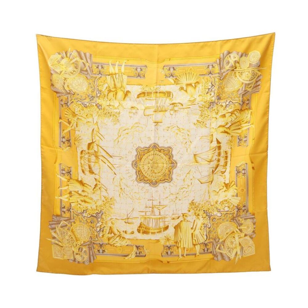 Hermes Carre90 Azulejos Silk Scarf